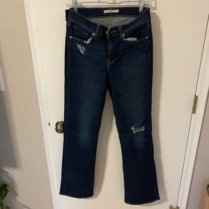 Levi boot cut jeans